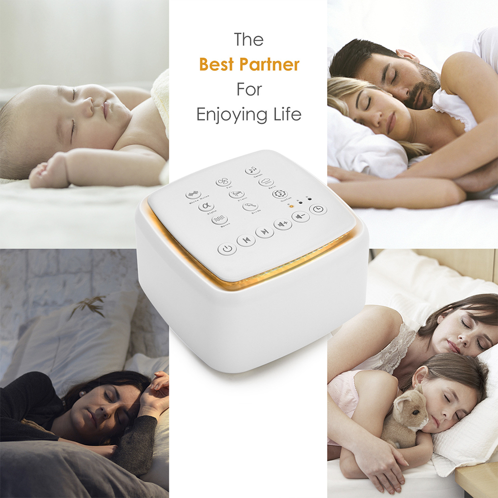 White Noise Machine Sleep - Rechargeable White Noise Machine For Sleeping