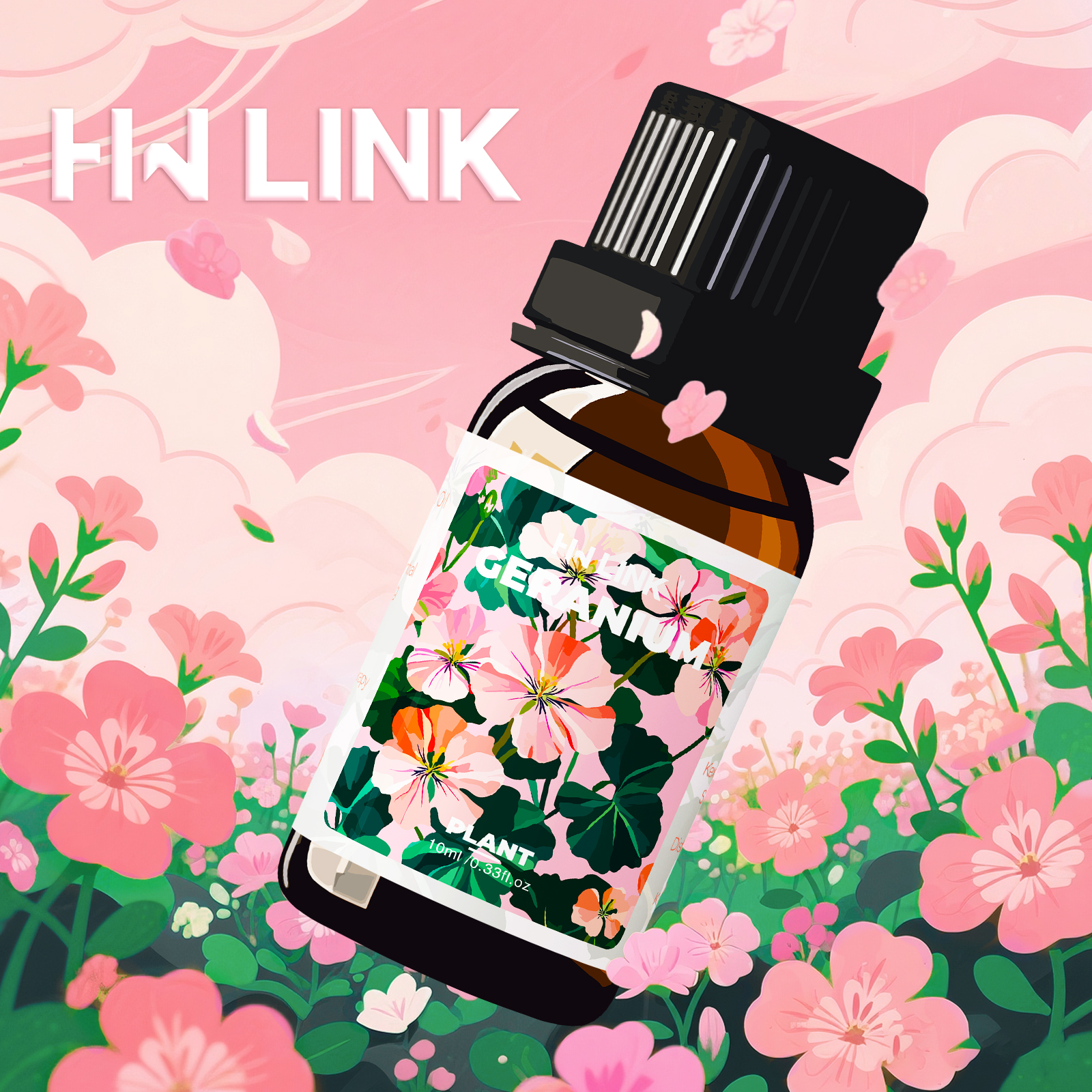 Aromatherapy Diffuser - Geranium Essential Oil 10ml 100% Pure