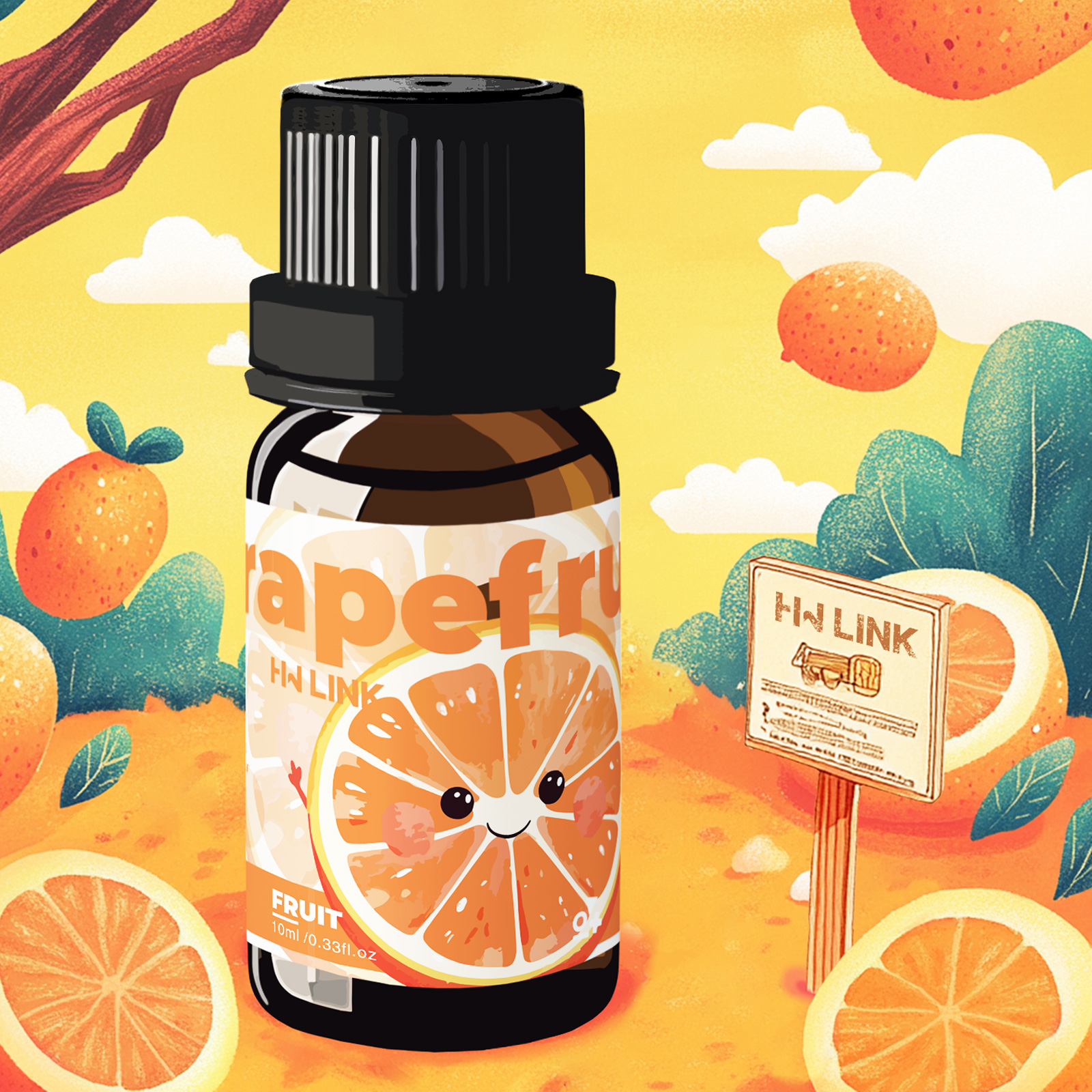 Aromatherapy Diffuser - Grapefruit Essential Oils 10ml Pure Therapeutic