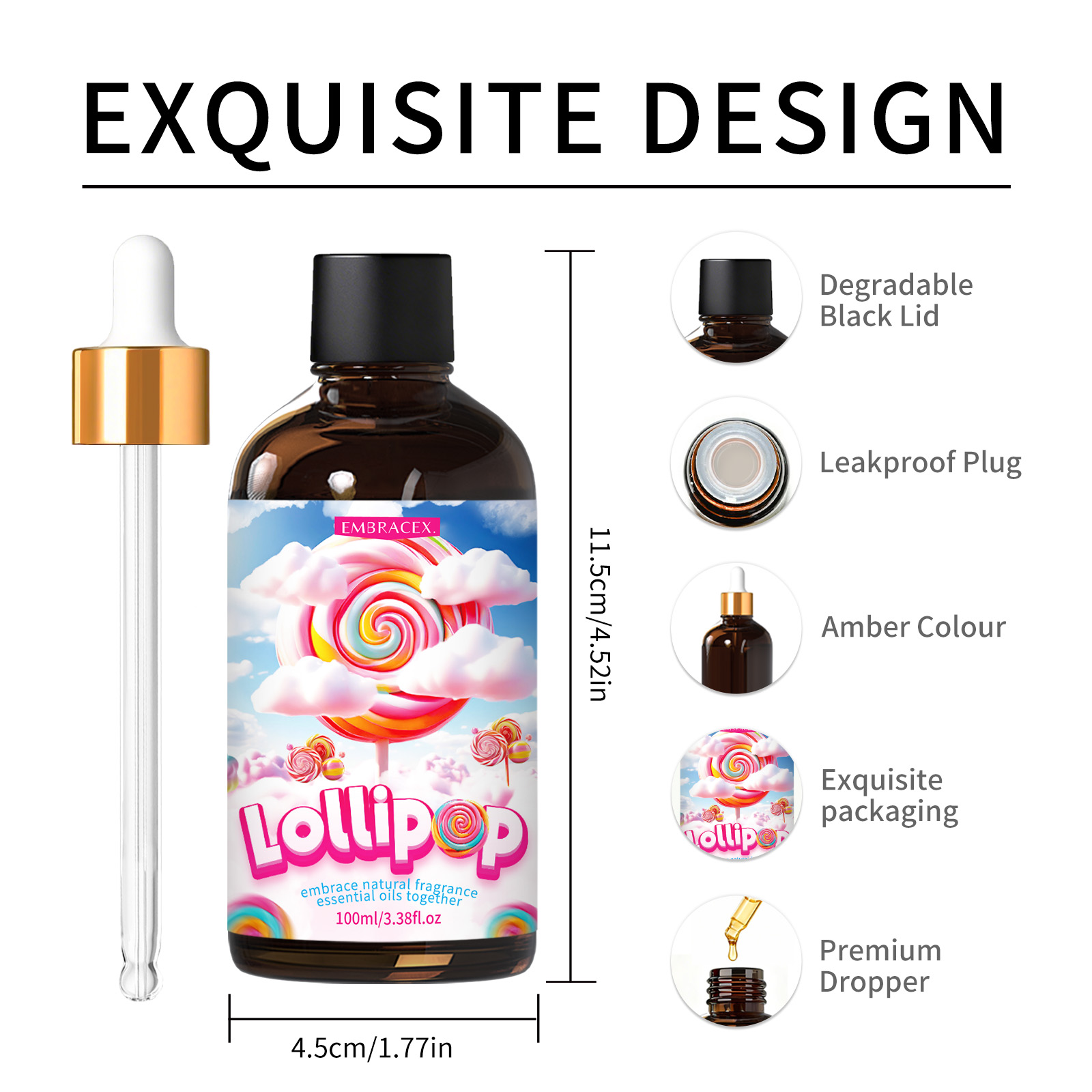 100ml Lollipop Essential Oil F – обзор и цена Aromatherapy Diffuser