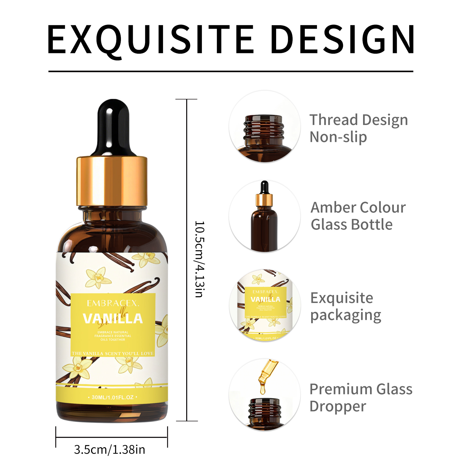 30ml Vanilla Essential Oil Per – обзор и цена Aromatherapy Diffuser