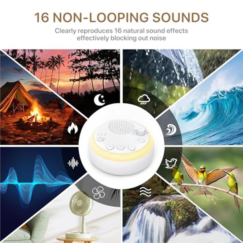CYGJ-Sleep Aid Sound Machine F – обзор и цена White Noise Machine Sleep