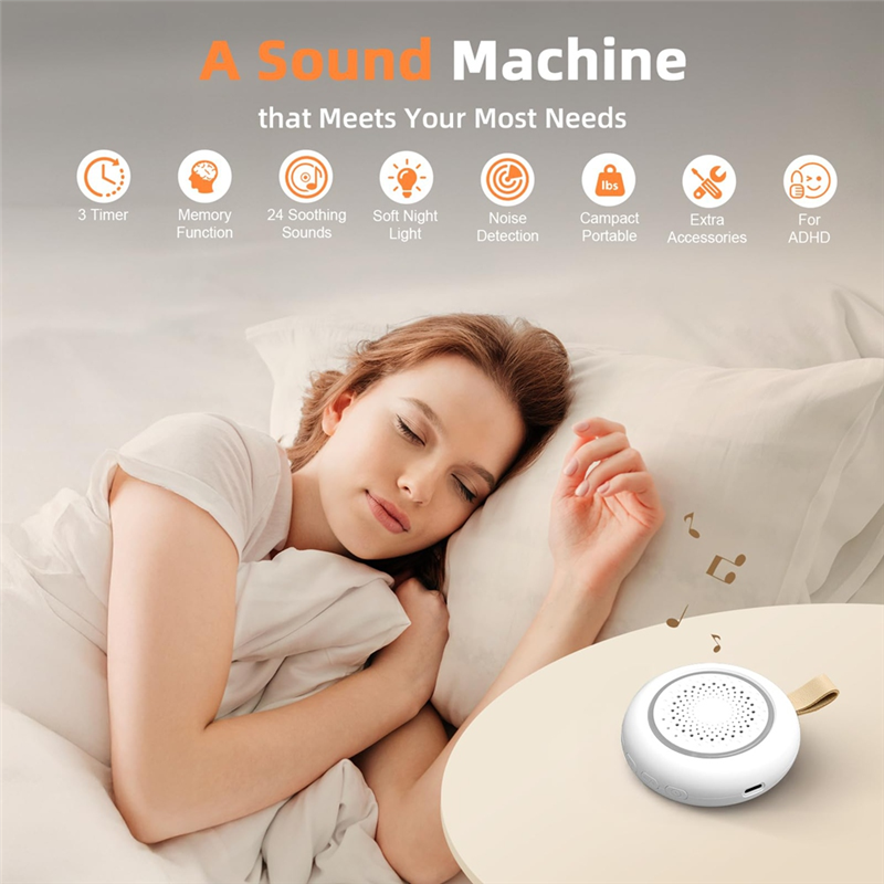 A38T-White Noise Sound Machine – обзор и цена White Noise Machine Sleep