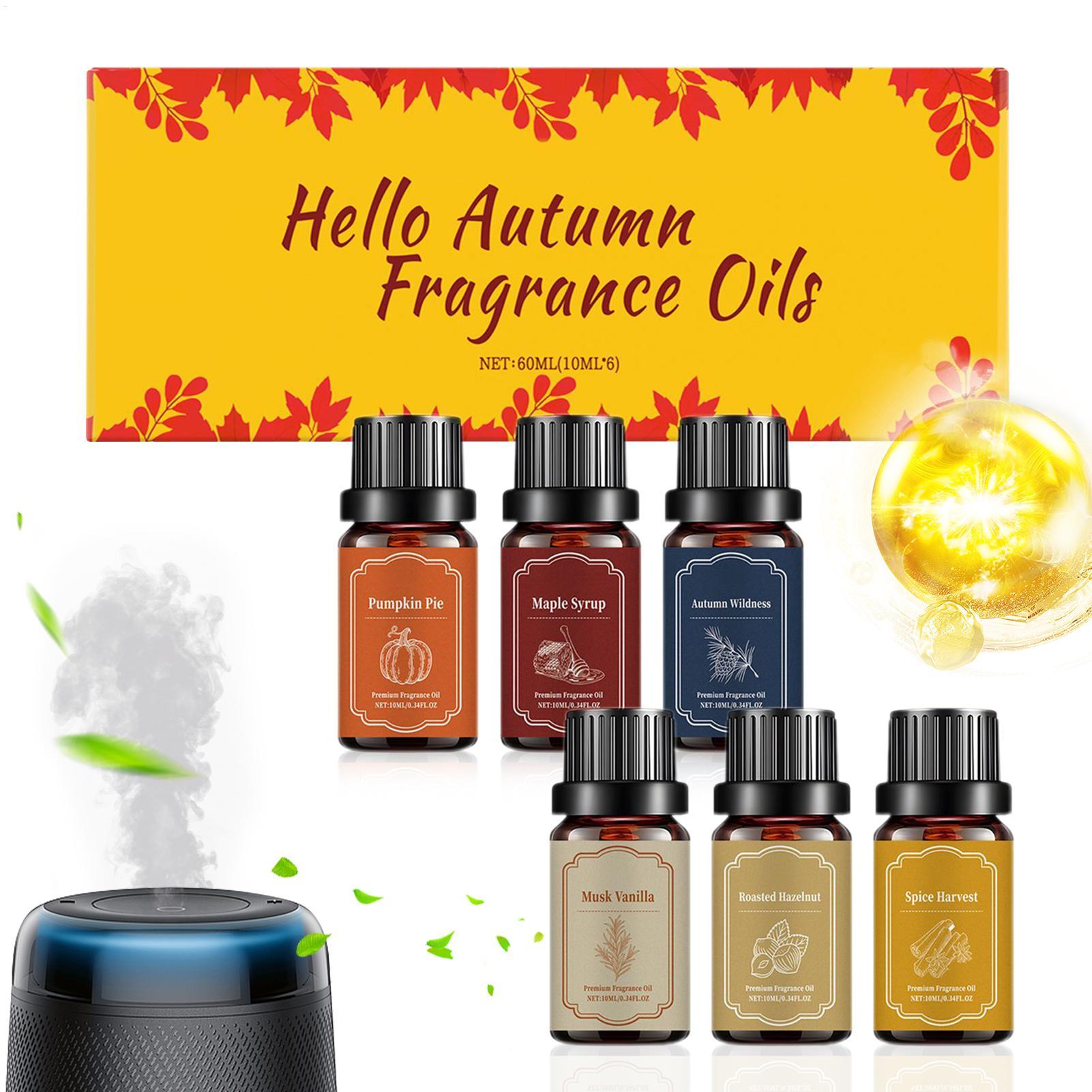 6pcs Fall Scented Diffuser Oil – обзор и цена Aromatherapy Diffuser