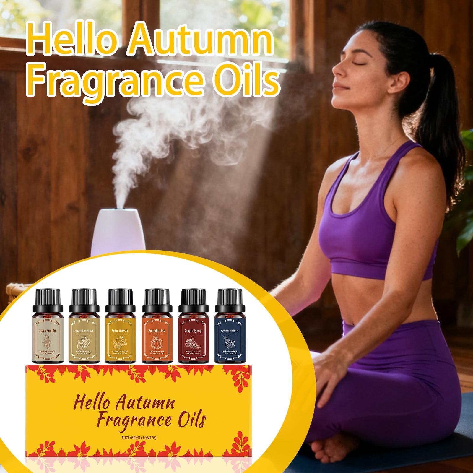 6pcs Fall Scented Diffuser Oil – обзор и цена Aromatherapy Diffuser