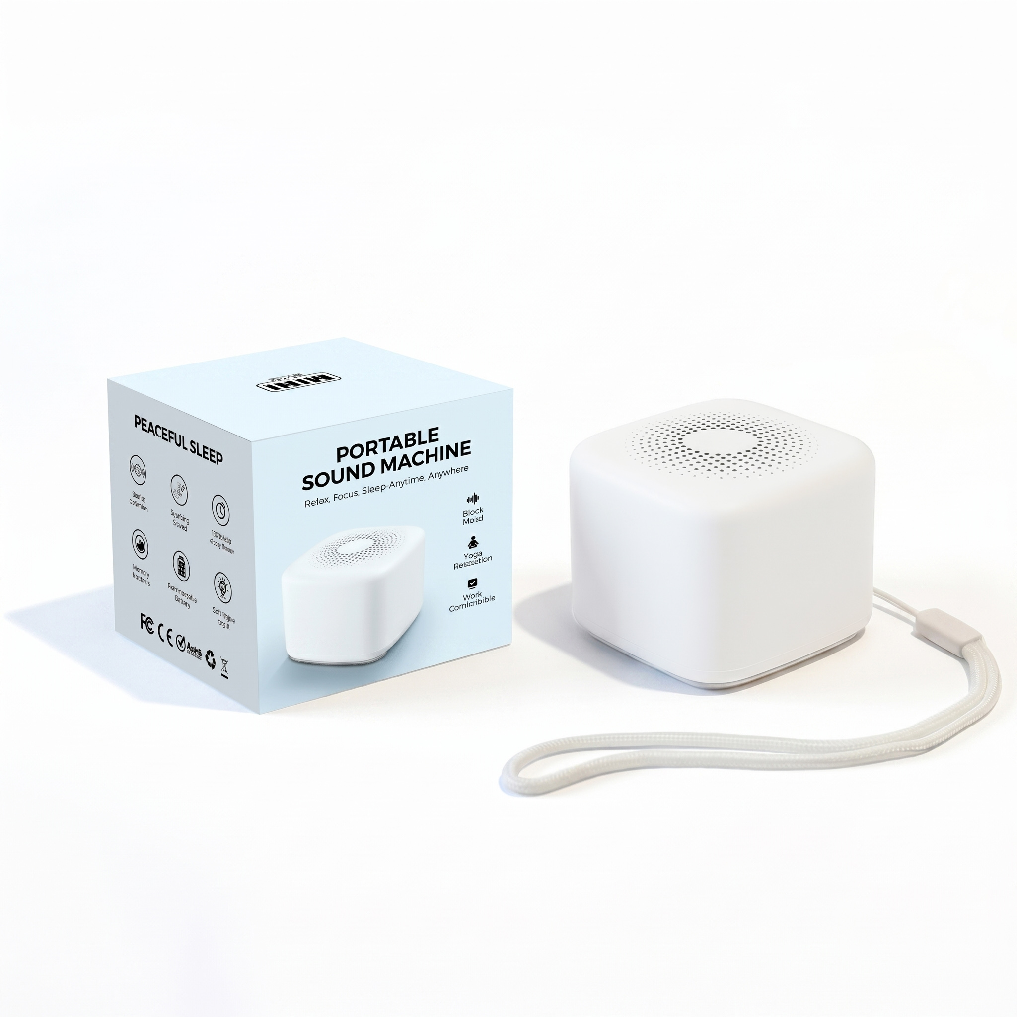 Portable White Noise Machine B – обзор и цена White Noise Machine Sleep
