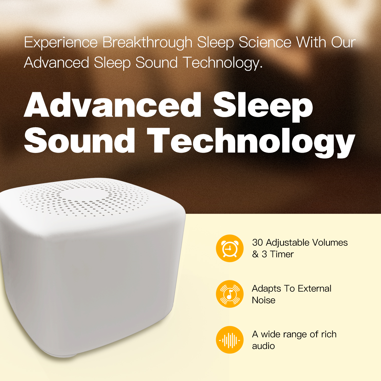 Portable White Noise Machine B – обзор и цена White Noise Machine Sleep