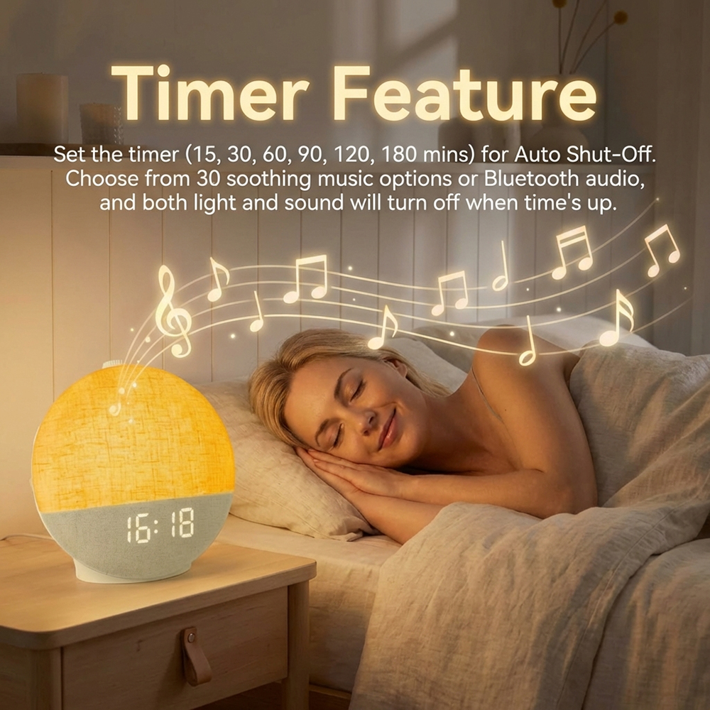 Wake Up Light Sunrise Alarm Cl – обзор и цена White Noise Machine Sleep