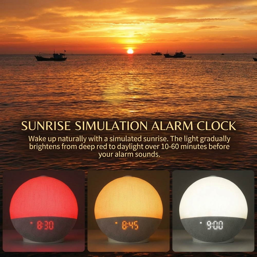 Wake Up Light Sunrise Alarm Cl – обзор и цена White Noise Machine Sleep