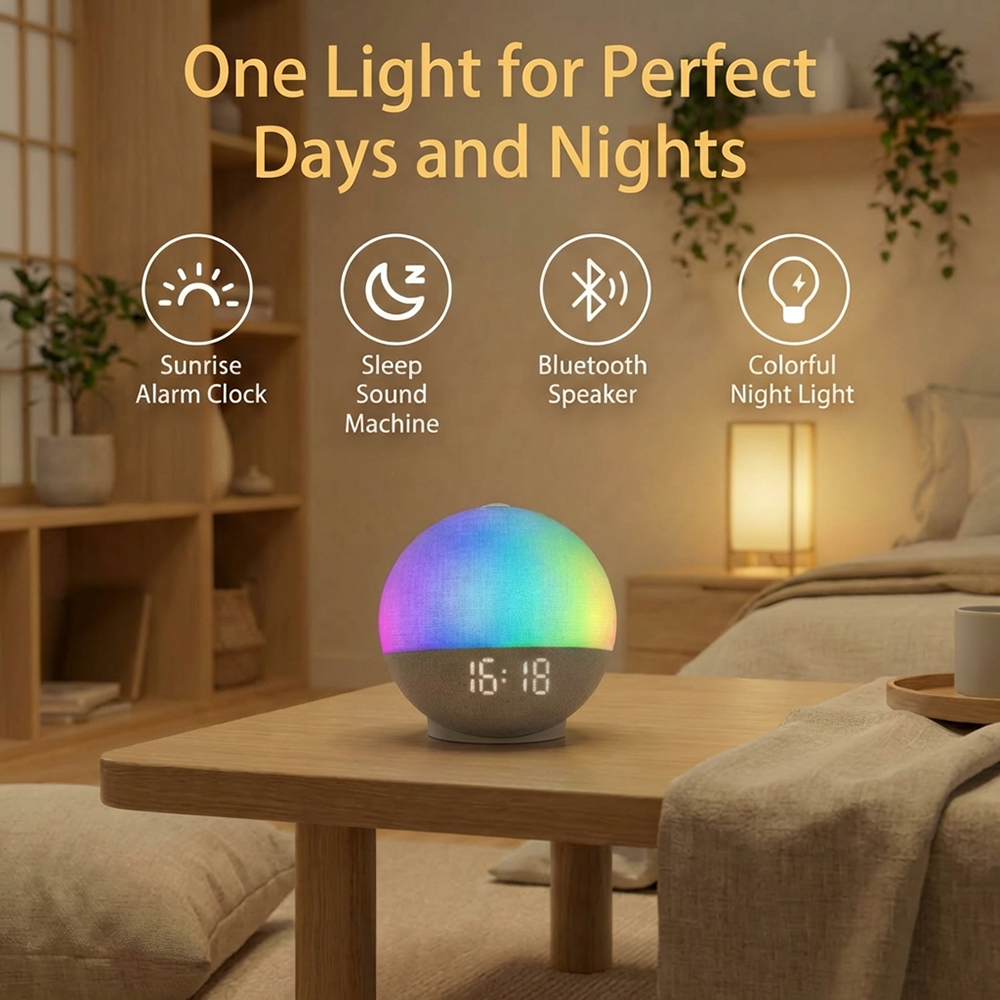 Wake Up Light Sunrise Alarm Cl – обзор и цена White Noise Machine Sleep