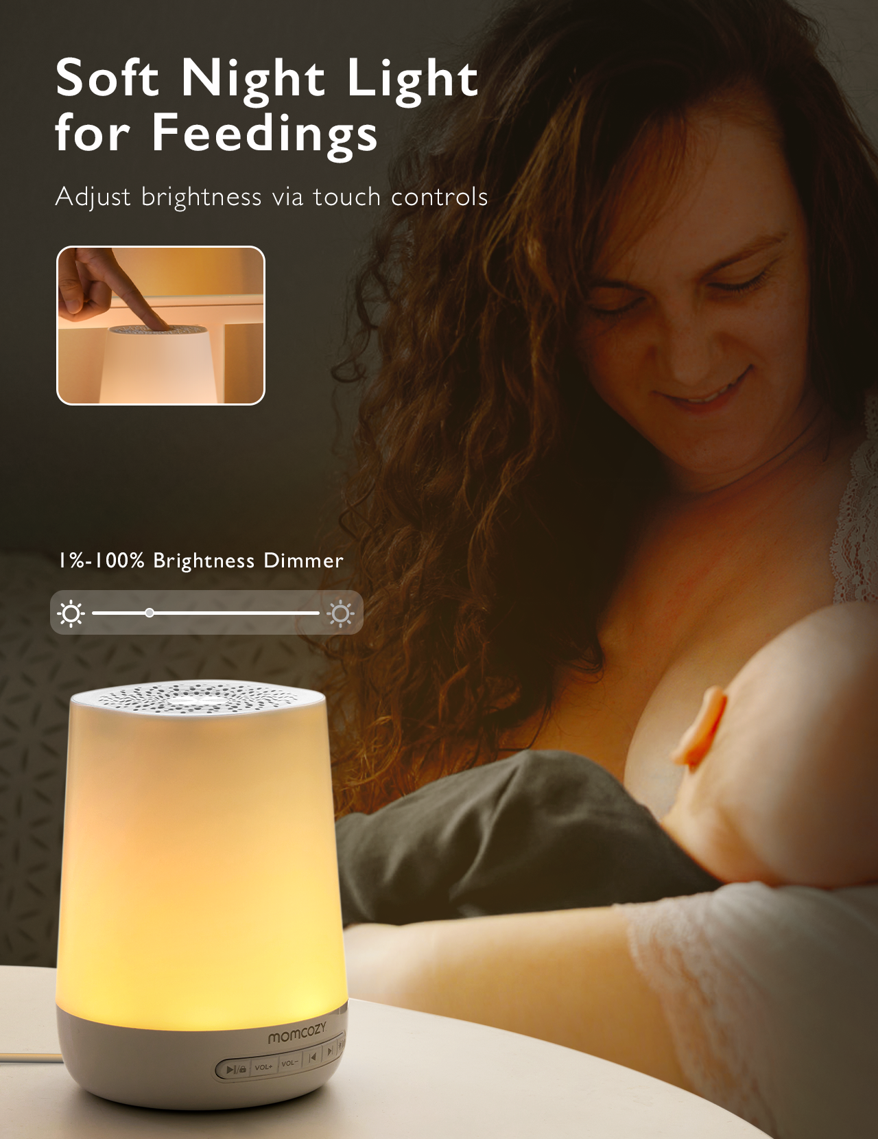 Momcozy Baby White Noise Sound – обзор и цена White Noise Machine Sleep