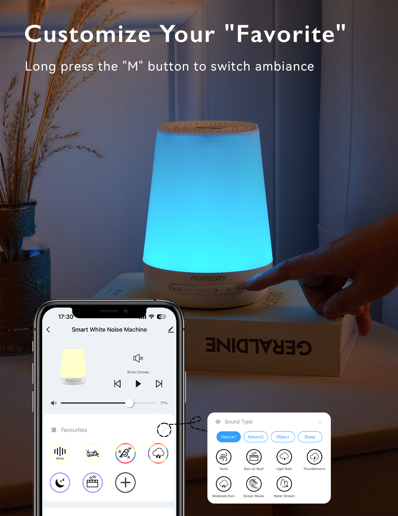 Momcozy Baby White Noise Sound – обзор и цена White Noise Machine Sleep