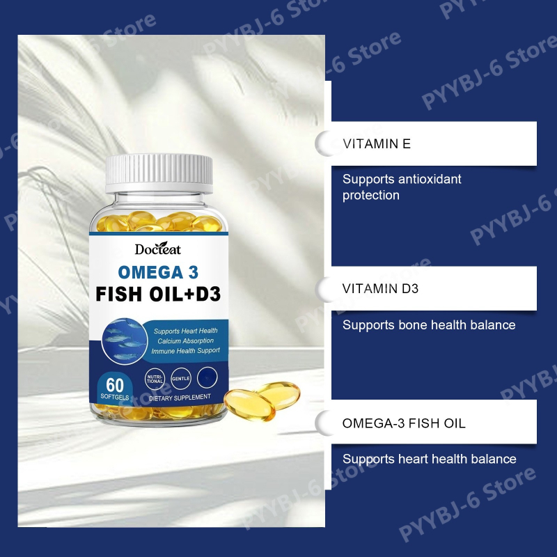 Omega-3 Fish Oil Supports Card – обзор и цена Wellness Health Nutrition