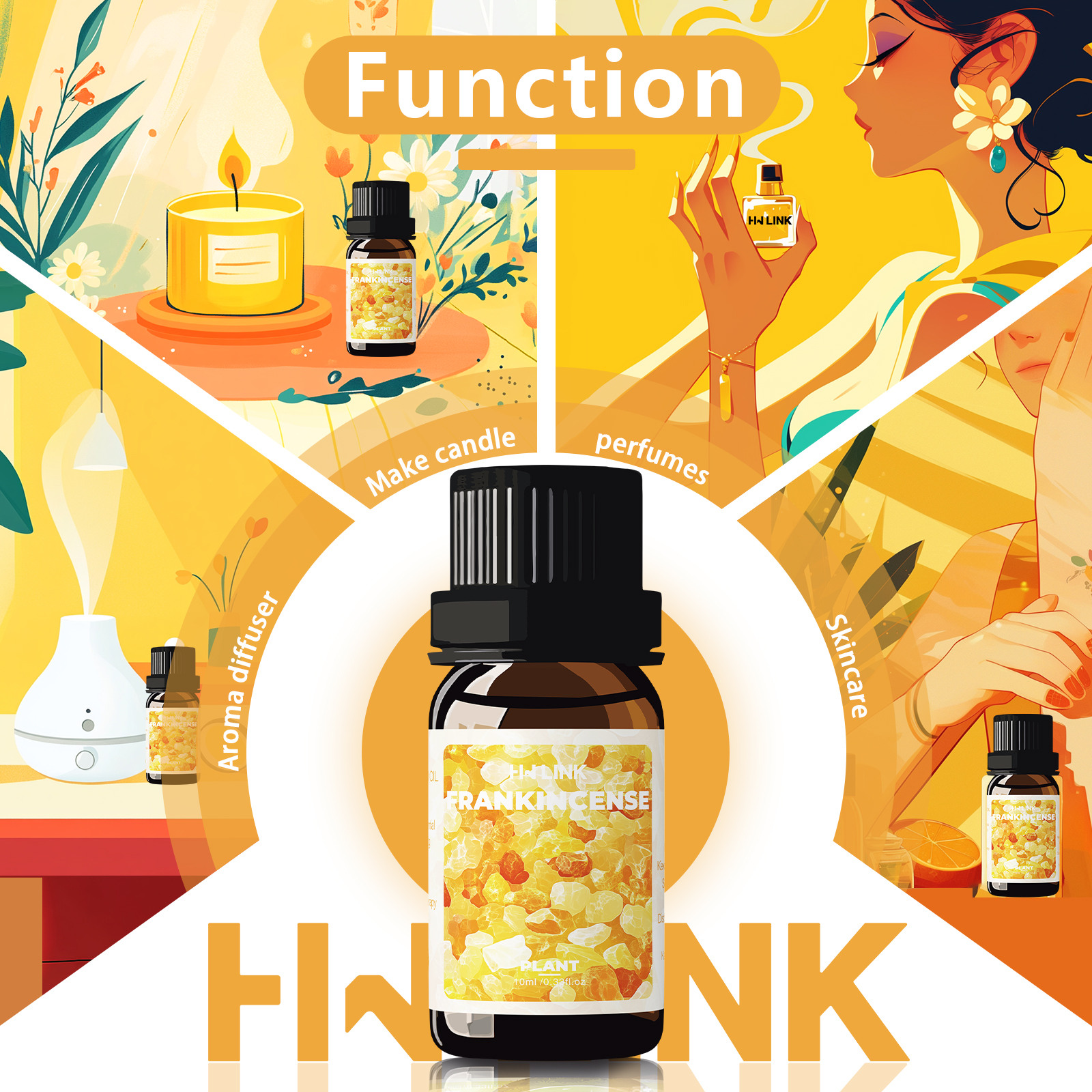 Frankincense Essential Oil 10m – обзор и цена Aromatherapy Diffuser