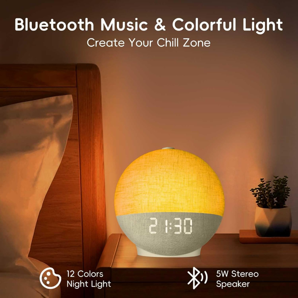 Wake Up Light Sunrise Alarm Cl – обзор и цена White Noise Machine Sleep