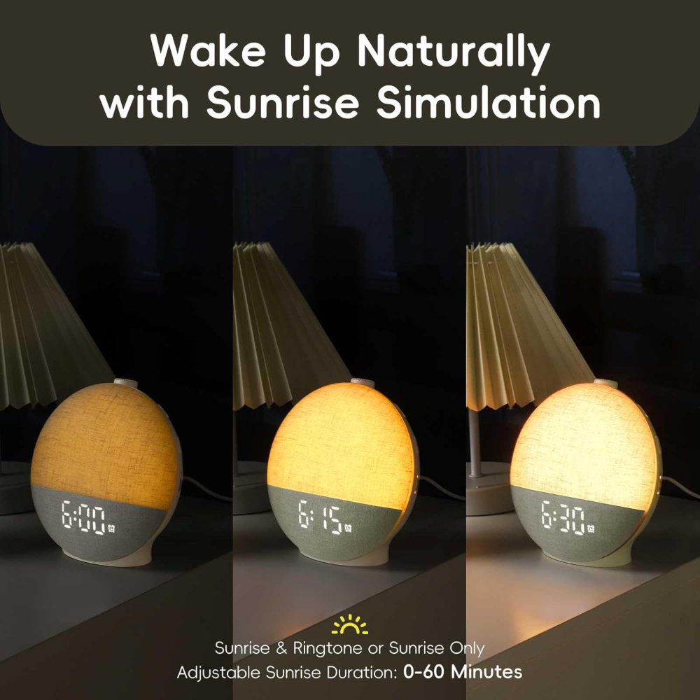 Wake Up Light Sunrise Alarm Cl – обзор и цена White Noise Machine Sleep