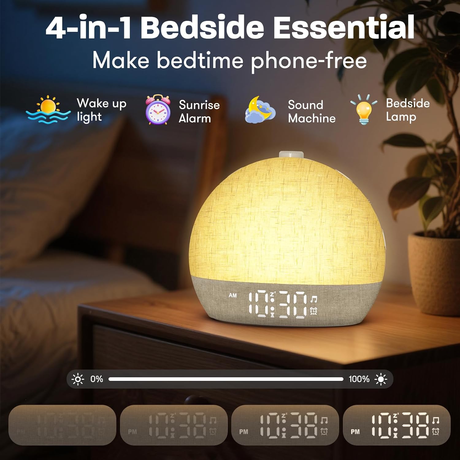 Wake Up Light Sunrise Alarm Cl – обзор и цена White Noise Machine Sleep